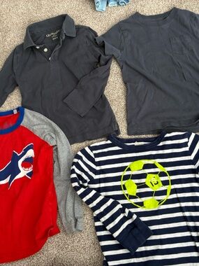 J crew Crew cuts shirts 3 t and Mini Boden size 4